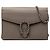Portafoglio Dionysus con catena Gucci in pelle di vitello marrone Taupe