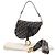 Borsa Saddle Dior in tela Oblique blu - vista 15