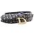 Borsa Saddle Dior in tela Oblique blu - vista 5