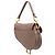 Bolsa Saddle Dior em couro de bezerro grão marrom Taupe - vista 2