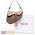 Bolsa Saddle Dior em couro de bezerro grão marrom Taupe - vista 7
