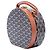 Borsa Hatbox Trunk Goyardine Marrone Goyard - vista 2