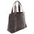 Bulgari Bvlgari Logomania Tote aus braunem Canvas - Ansicht 2