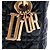 Dior Black Small Crinkled Patent Cannage My ABCDior Lady Dior Nero - vista 5
