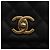 Borsa Chanel Coco Top Handle Medium in pelle caviar matelassé nera Nero - vista 11