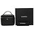 Chanel Vanity Case CC Acolchado en Cuero Caviar Negro Medium - vista 8
