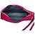 Borsa a tracolla Prada Pink Tessuto Studded Etiquette Rosa - vista 4