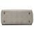 Dior Gray Medium Embroidered Canvas Cannage Lady D Lite Marrone Grigio - vista 3