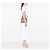 Dior Gray Medium Embroidered Canvas Cannage Lady D Lite Marrone Grigio - vista 6