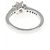 Anello Tiffany & Co Flora in platino e diamante - vista 3