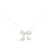 Tiffany & Co Collar Lazo Tiffany Blue Box Plata