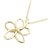 Tiffany & Co Collana Tiffany Flower 750YG D'oro - vista 3