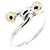 Anello Fascia Tiffany & Co Argento e Oro Giallo 18K D'oro
