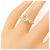 Anello Fascia Tiffany & Co Argento e Oro Giallo 18K D'oro - vista 5