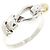 Anello Tiffany & Co. Flat Wire Love Knot Argento D'oro