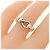 Anello Tiffany & Co. Flat Wire Love Knot Argento D'oro - vista 5
