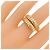 Bulgari Bvlgari Tubogas Ring aus 18K Gelbgold - Ansicht 5