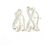 Tiffany & Co Orecchini Tiffany Loving Heart Argento - vista 2