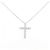 Tiffany & Co Tiffany Medium Cross Halskette Silber