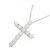 Tiffany & Co Tiffany Medium Cross Halskette Silber - Ansicht 3