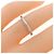 Tiffany & Co. Milgrain Band Ring Silber - Ansicht 4
