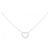 Tiffany & Co Collana Mini Cuore Tiffany Metro Argento
