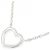 Tiffany & Co Collana Mini Cuore Tiffany Metro Argento - vista 4