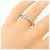 Tiffany & Co Anillo alianza apilable Tiffany Platinum 950 con diamante - vista 4