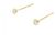 Orecchini a lobo Tiffany & Co. By the Yard D'oro - vista 2
