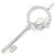Tiffany & Co Pendente Chiave Cerchio Tiffany Victoria Vine