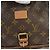 Louis Vuitton Saumur Monogram 30 Marrone - vista 4