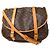 Louis Vuitton Saumur Monogram 43 Marrone - vista 2