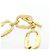 Collana Gucci oro D'oro - vista 3