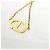 Collana Christian Dior Petite CD N2241WOMCY D'oro - vista 3