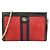 Borsa a tracolla Gucci Ophidia 503877 D6ZYG Nero Rosso