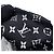 Scrunchie Louis Vuitton em seda Preto Branco - vista 4