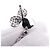 Tiffany & Co. Paper Flower Diamantohrringe Silber - Ansicht 7