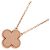 Collar Van Cleef & Arpels Alhambra Rosa - vista 3
