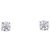 Tiffany & Co. Solitär-Diamantstecker Silber