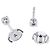 Tiffany & Co. Solitär-Diamantstecker Silber - Ansicht 3