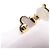 Orecchini Van Cleef & Arpels Alhambra Bianco Giallo - vista 7