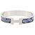 Hermès Bracciale con charm in smalto blu Hermes