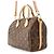Borsa Louis Vuitton Monogram Speedy Bandoulière 25 Marrone - vista 2