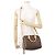 Borsa Louis Vuitton Monogram Speedy Bandoulière 25 Marrone - vista 5