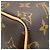 Borsa Louis Vuitton Monogram Speedy Bandoulière 25 Marrone - vista 8