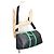 Keepall Borsa Boston Louis Vuitton Monogram Eclipse Nero Monogramma - vista 5