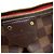 Borsa Louis Vuitton Damier Ebene Siena PM Marrone - vista 7