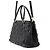Borsa Prada in Nappa Gaufre raggruppata Nero - vista 2