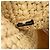 Borsa Tote Piccola Prada in Raphia Beige - vista 13