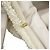 Borsa a tracolla Bottega Veneta Medium in nylon e pelle Bianco Giallo - vista 6